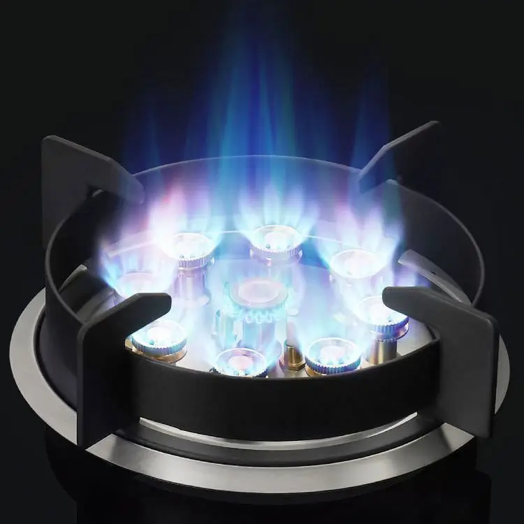 Widely Used Empered Glass 2 Burner Gas Stove Metal Seaming Gas Stove