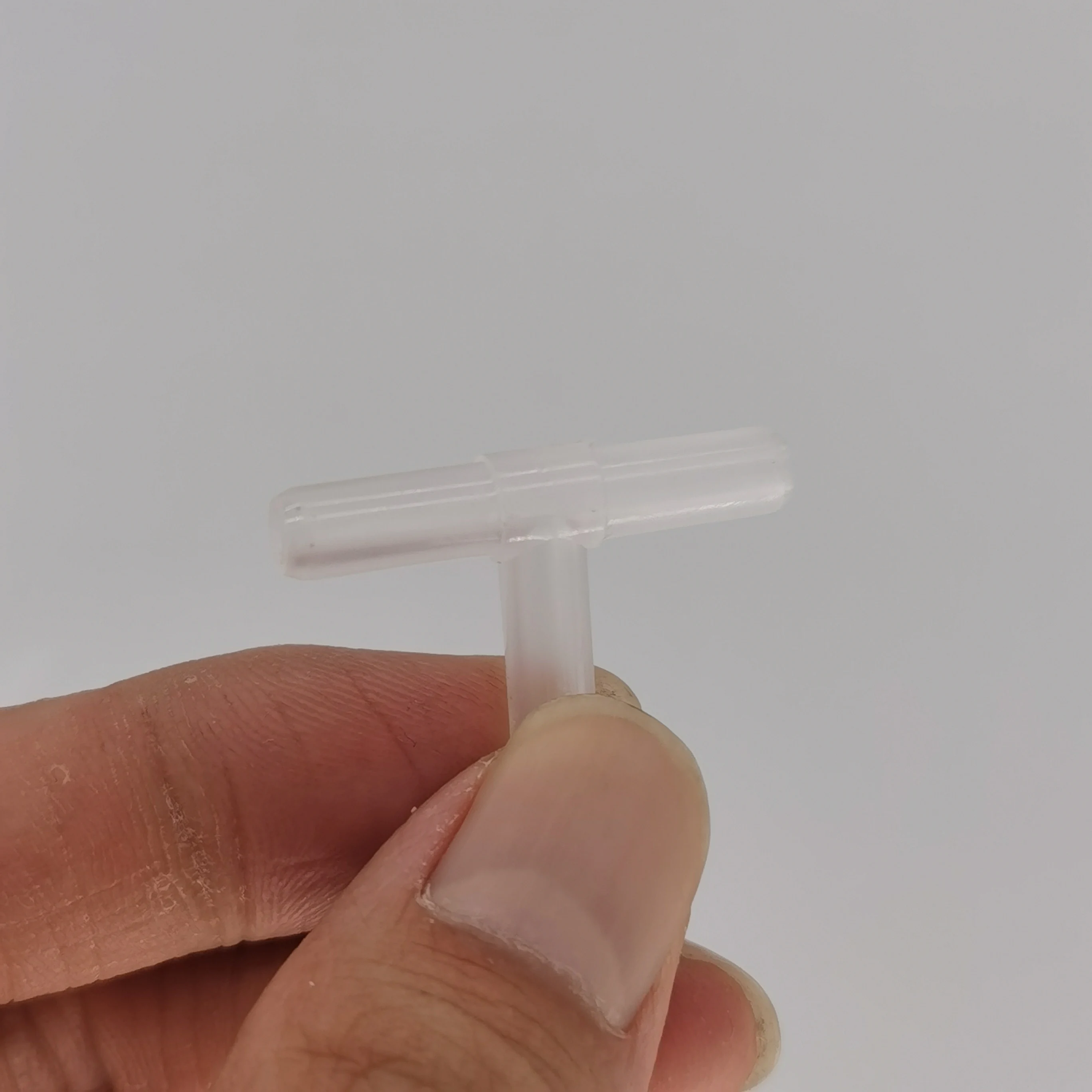 liquid air oxygen ozone gas dispenser 3 three way y type tee joint plastic PP PS hose tube pipe fittings Shape Split y connector