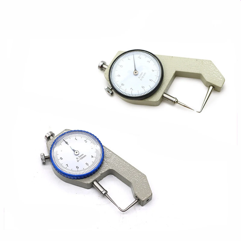 VVDental Dental Thickness Gauge Mechanic Calipers With Watch Dentistry Caliper Dental Laboratory Round Table Measuring Ruler