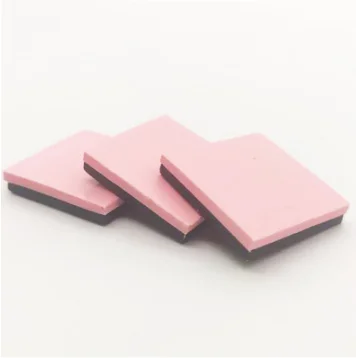 High quality heat resistant self adhesive thermal conductive silicone gasket
