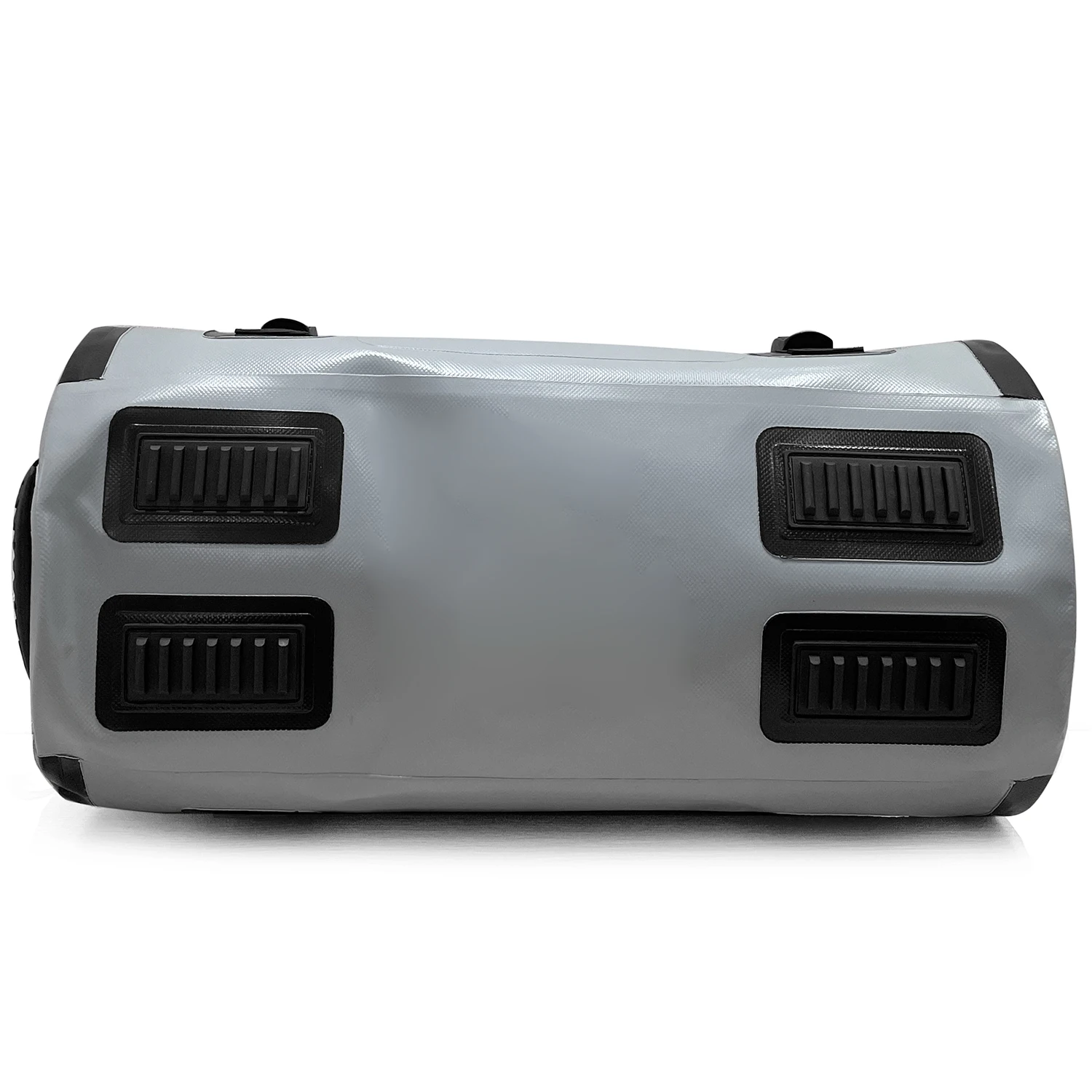 Wholesale Factory Top Quality 1000D PVC Welded Seam Durable Grey Waterproof Dry Duffel Bag for Kayaking Hiking Camping