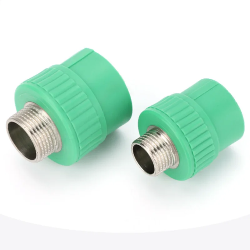 Cheap ppr male adapter socket ppr pipe nipple coupling connector water pipe threaded plastic brass ppr pipe fitting with name