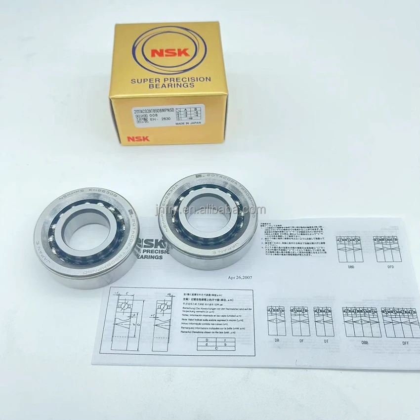 Прецизионный шариковый винт P4 760204 угловой контактный шарикоподшипник 760204-2RS