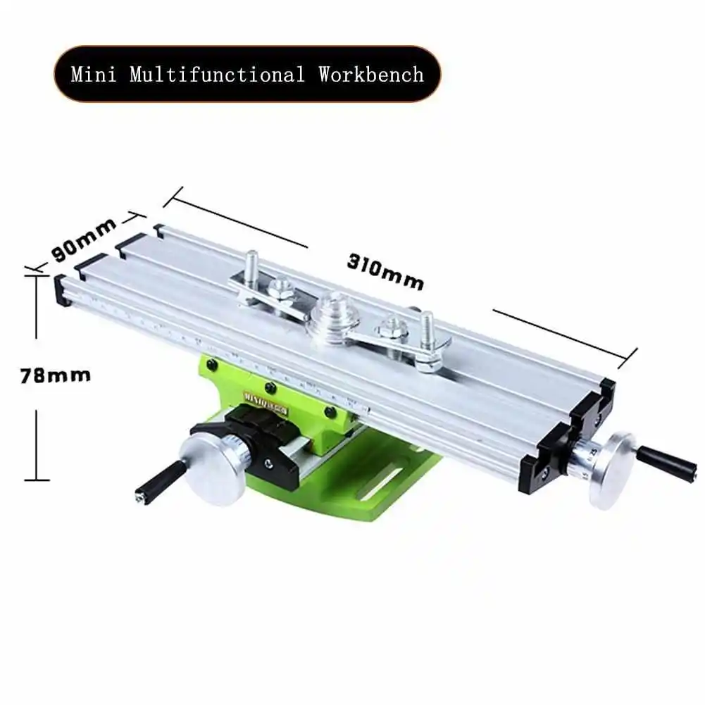 Multi-functional Miniature Precision Mini Table Bench Vise Bench Drill Milling Machine Cross  Positioning Tool