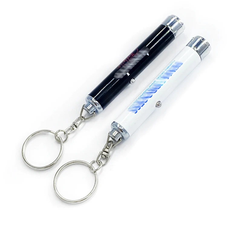 Customizable LED Keychain Projector with Mini Lamp Custom Logo Projector Promotion Gifts