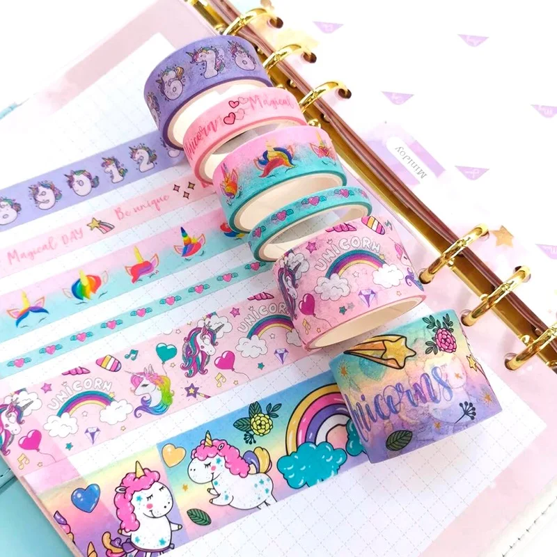 Custom Designs Large Kawaii Washi Tape 45mm*10m Special Oil Washi Tape 7 Days Delivery Scrapbooking Sticker