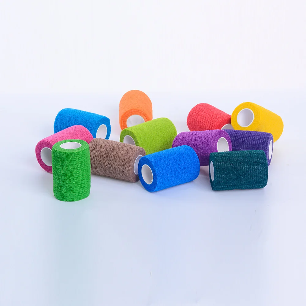 Ovand170 Self-adhesive Cohesive Elastic Bandage Non-woven Sports Finger Bandage Boxing Tape Bandage