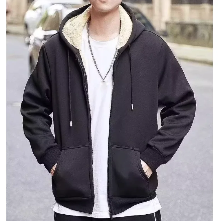 custom puff print hoodie streetwear fleece loose thick coat unisex high quality clothing manufacturers custom zip up hoodies