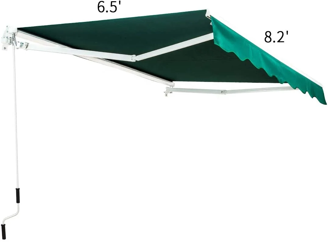 Aluminum Electric Motor retractable roof awning pergola standing wind out awning for terraces