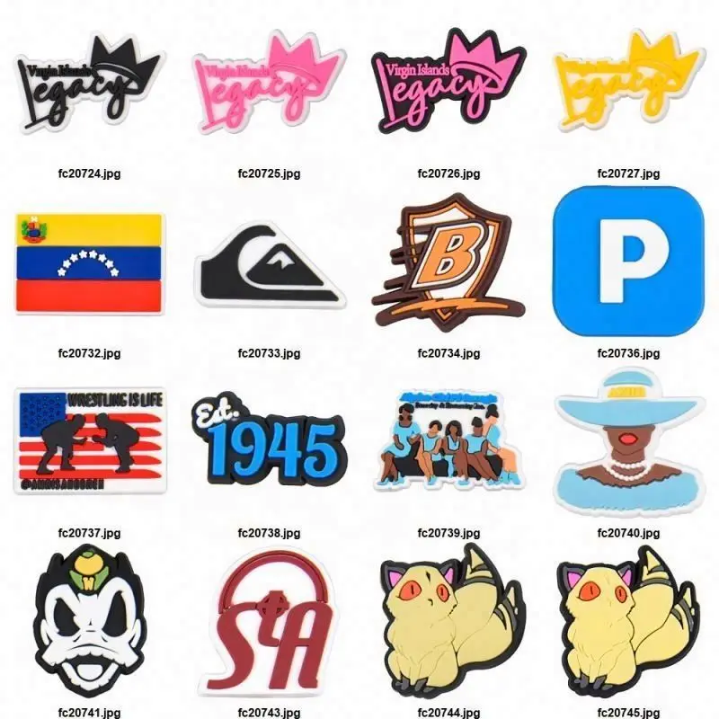 Summer sandals charms black girl magic soft PVC shoes charm For crks Clog BGM lady accessories cheap custom