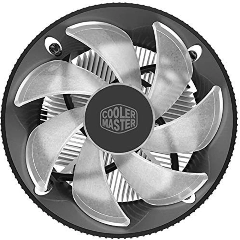 Новейший модный процессор 3Pin прозрачный лопастной башенный Радиатор с охлаждающим вентилятором ЦП