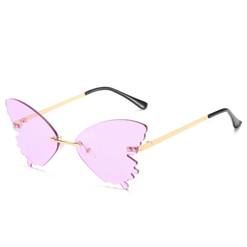 Fashion Sunglasses 2022 Oversized Butterfly Sun Glasses Colorful Lens Women And Men Shades Sunglasses