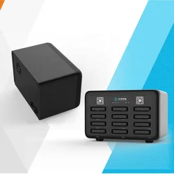 charging station power bank with 12 Ports  and Sharing power bank  rental system