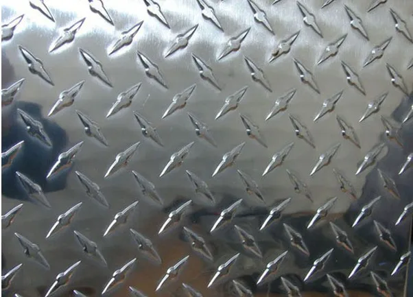 Aluminum checkered plate/sheet for trailer/alumnium diamond plate