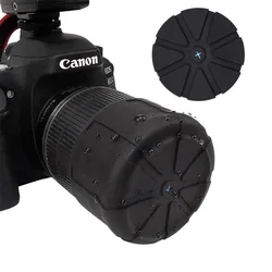 New Silicone Lens Case SLR Camera Lens Cover Dustproof Waterproof Lens Cover Universal Protective Cover Camera Accessories