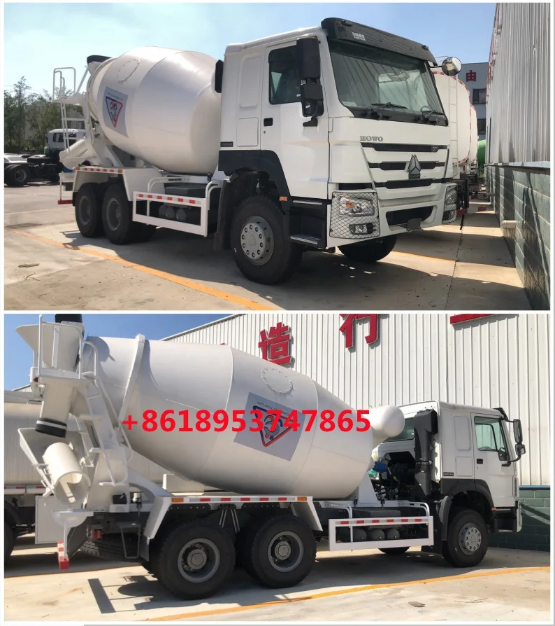 HOWO 4X2 4 cbm 6 cubic yards cement concrete mixer truck hydraulic pump for concrete mixer truck for sale in dubai