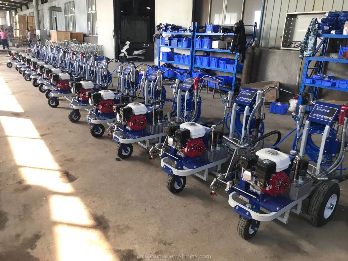 Used High Quality Automatic Road Marking Machine Thermoplastic Cold Paint Spray Gun Road Line Marking Machine