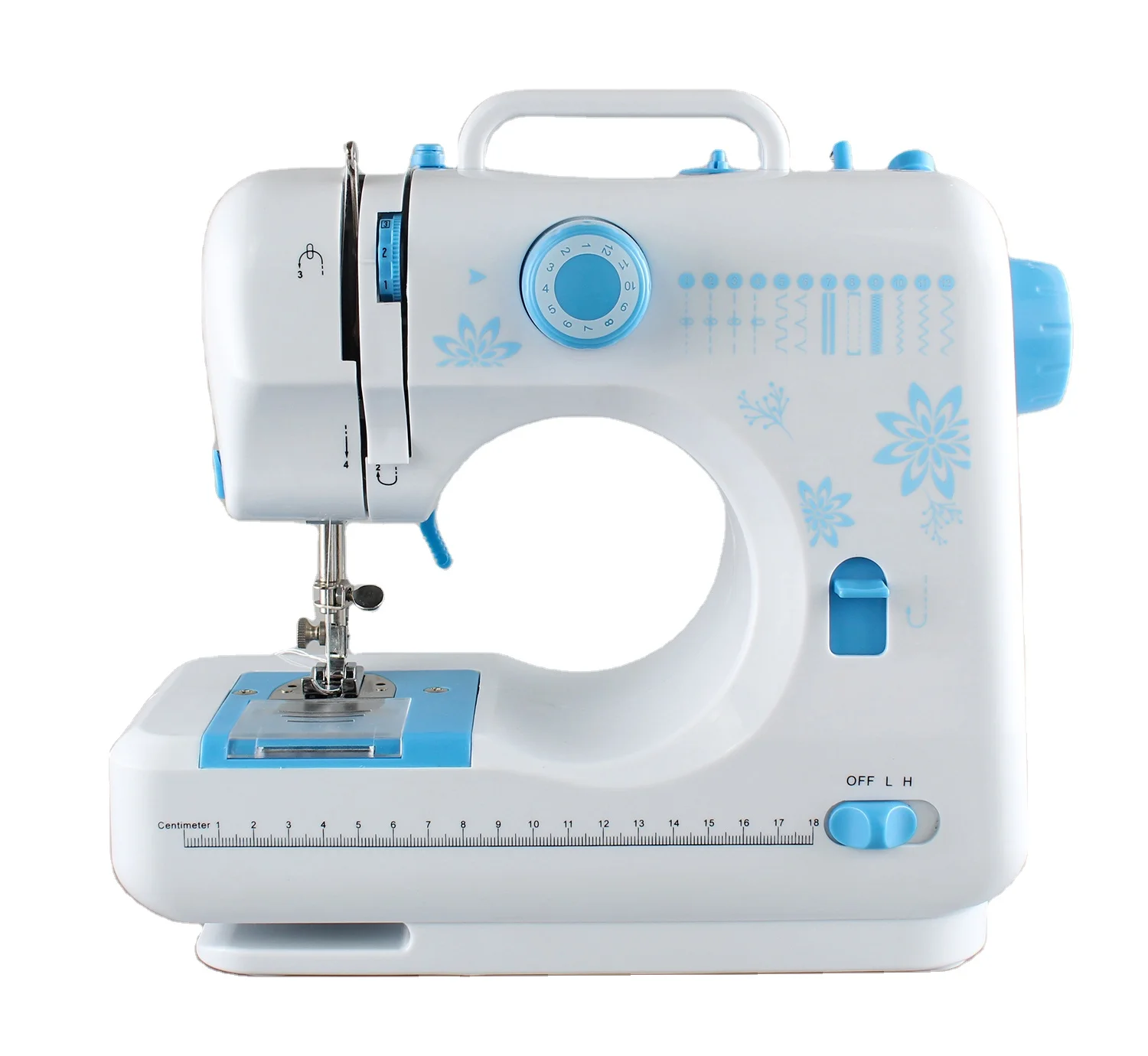 VOF FHSM-505G Best Multifunction Portable Bag Closer Sewing machine Patterns electric Huafeng midi Sewing Machine