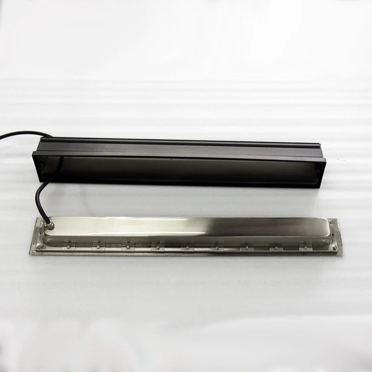 Открытый из нержавеющей стали DMX DALI 200VAC ip67 ip68 водонепроницаемый квадратный наземный линейный круглый бассейн светодиодный подземный свет