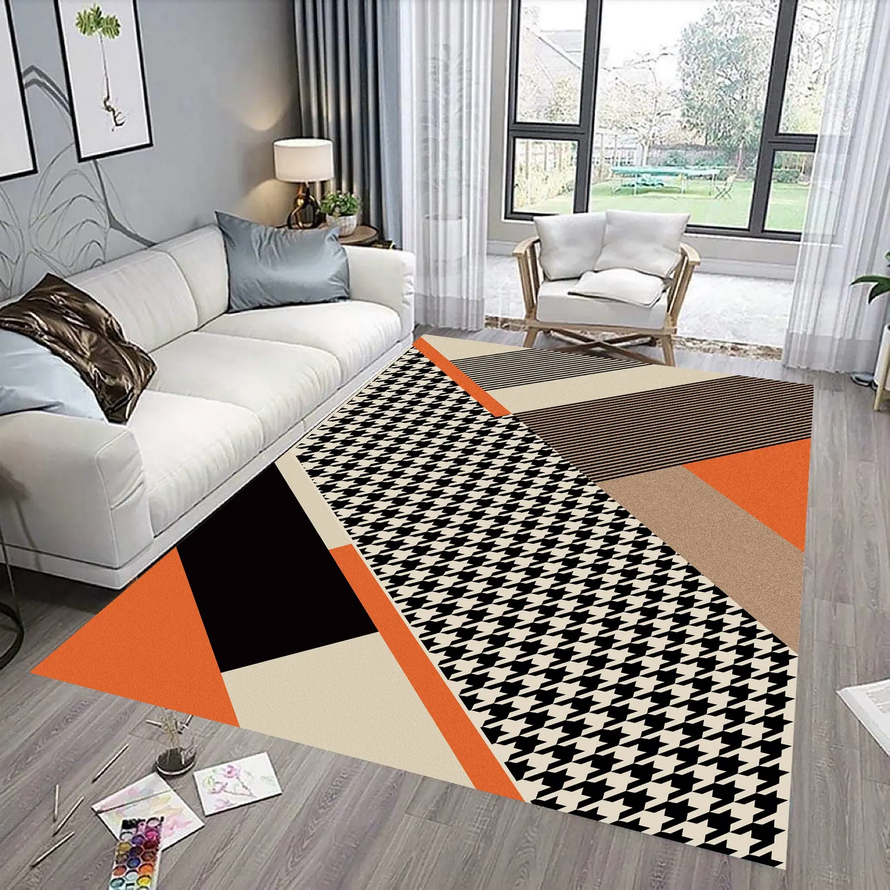 Large Luxury Mats and Rugs  Carpet Premium Quality Living Room Vietnam Center Rug Hallway