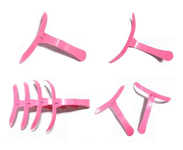 Professional Makeup Supply Reusable Permanent Eyebrow Tattoo Eyebrows Template Stencil Eyebrow Ruler Microblading Shaper