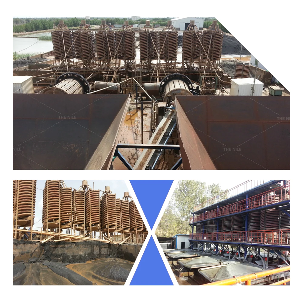 Gold Mining Silver Machine For Sale / Spiral Gold Panning Machine