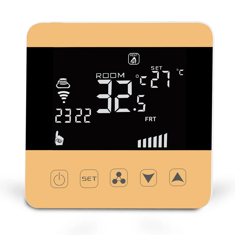24V Tuya Wifi  Heat Cool LCD Programmable AC Smart Home Thermostat For Air Conditioner