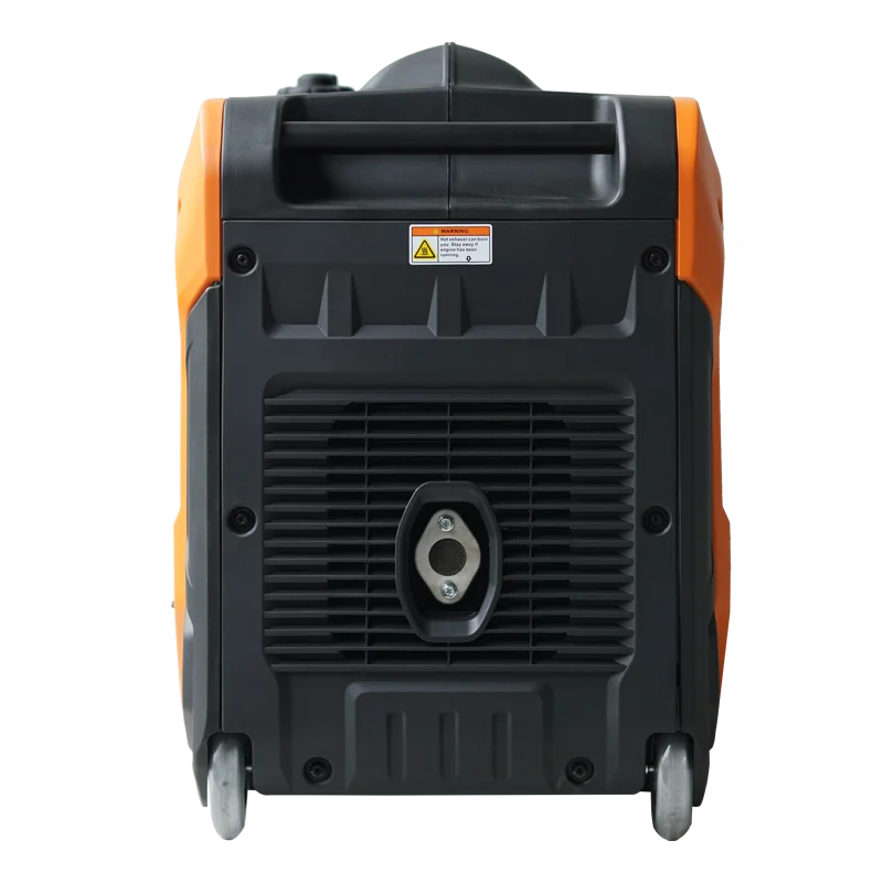 Gasoline AC Silent Portable  Generator Powerful Remote Control Tesla 11L 5kw for EV charging  with Handle and Wheels