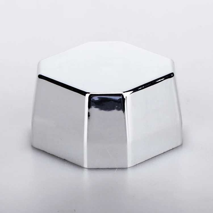 8 Sided Perfume Glass Bottle ABS Magnet Cap