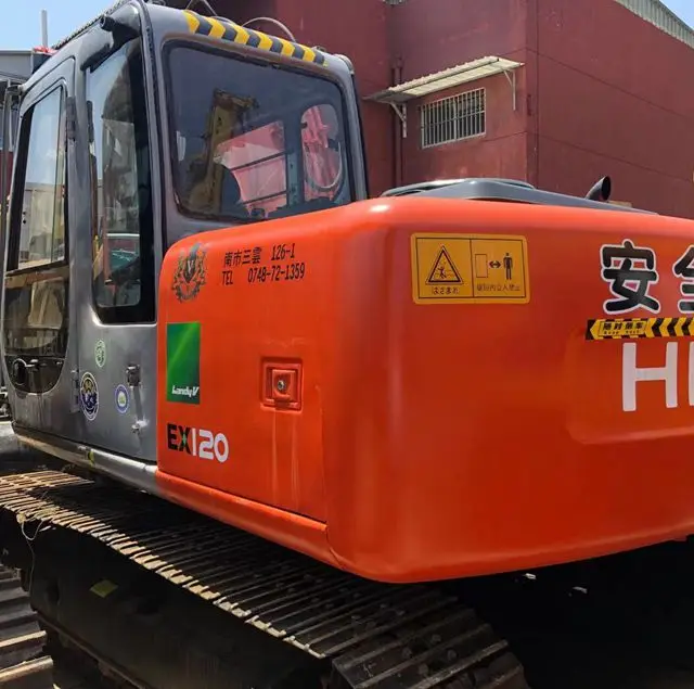 
 Продажа б/у мини-экскаватора Hitachi EX120 на продажу, маленькие Гусеничные экскаваторы  