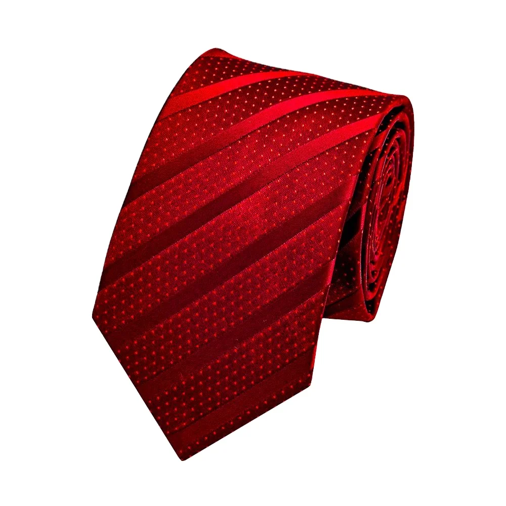 Yili Costom Fashion Neckwear Stripes Formal Designer Classic Party Suit Handmade Striped Necktie for Business mens