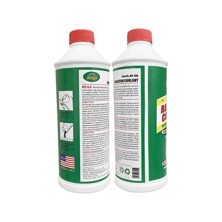 500ml/1L/4L Factory Price Coolant Water Super Red Coolant For Car