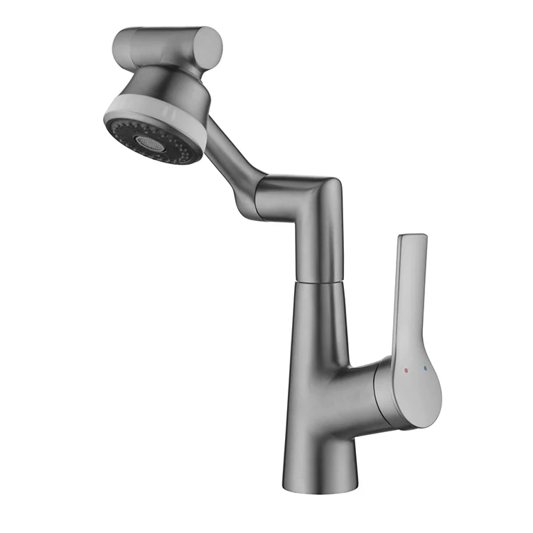 SamiyahHigh Quality Brass Waterfall Bathroom Basin Faucet Cold Hot Mixer Crane Sink Tap Bathroom Basin Faucet