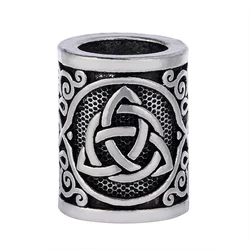 Бусины для волос в винтажном скандинавском стиле руны викингов для женщин и девушек аксессуары