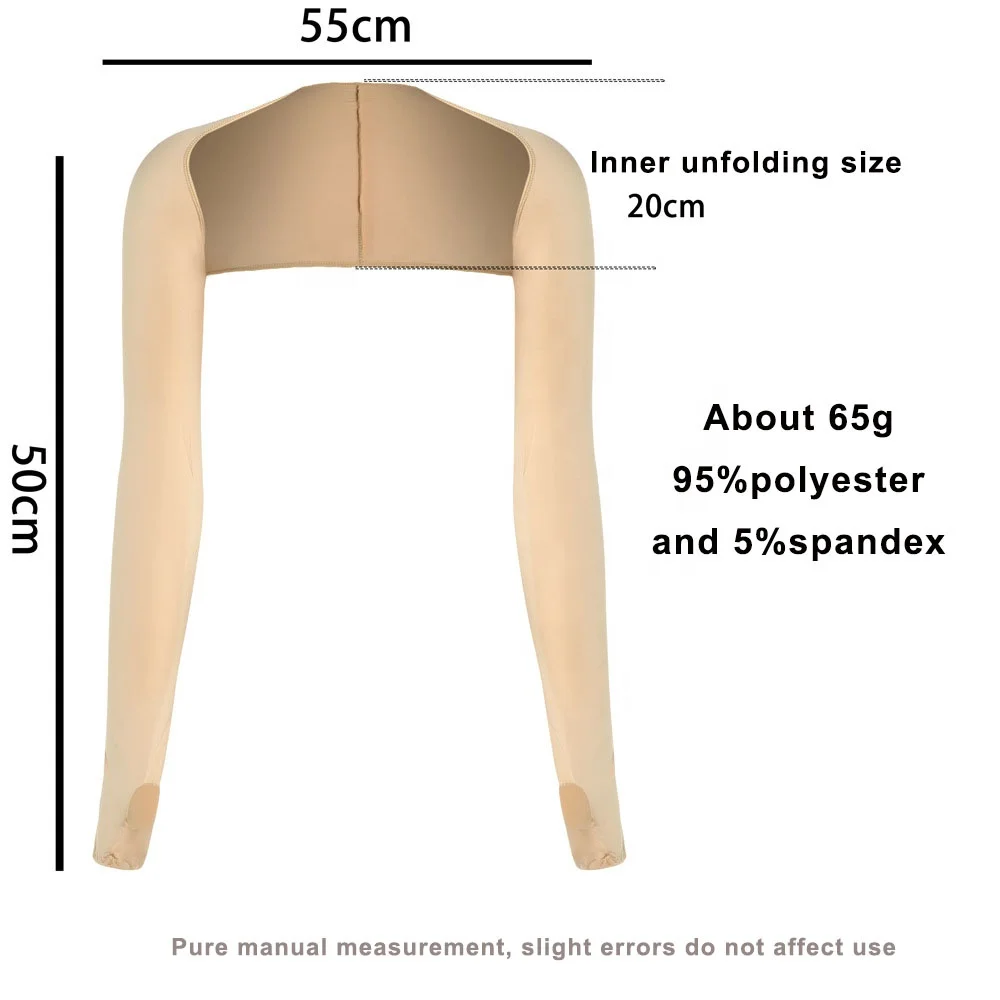 sleeves arm cover shoulder cooling shawls arm sleevewith Finger Hole