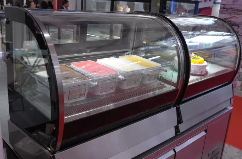 Tabletop Bakery Cake Display Cabinet Case/cake display refrigerator