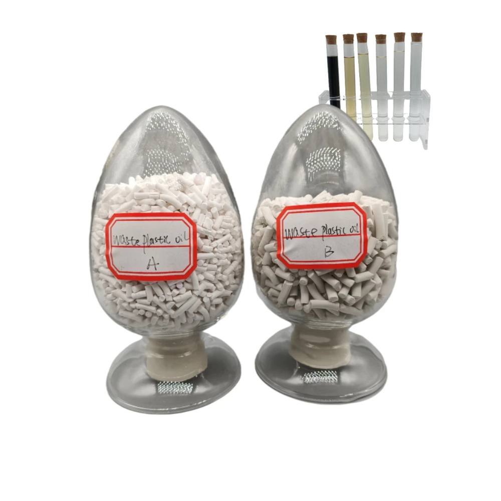 china made factory supply  eco friendly  pyrolysis oil to diesel catalyst