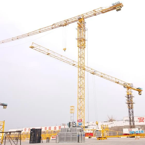 China topless tower crane used 10 ton tower crane construction tower cranes for sale in uae