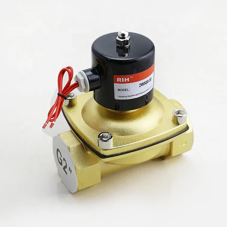Water Solenoid Valve Normal Temperature Water Controller Normally Open Closed Type Direct Acting Electric Brass Water Control