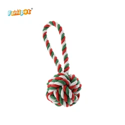 different size though crew cotton knot rope toy for puppy and large dogs