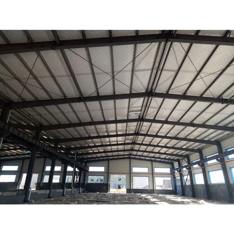 Environmentally friendly PEB Steel Structure Warehouse Fast Assembly Q235 S235 Custom Workshop Building