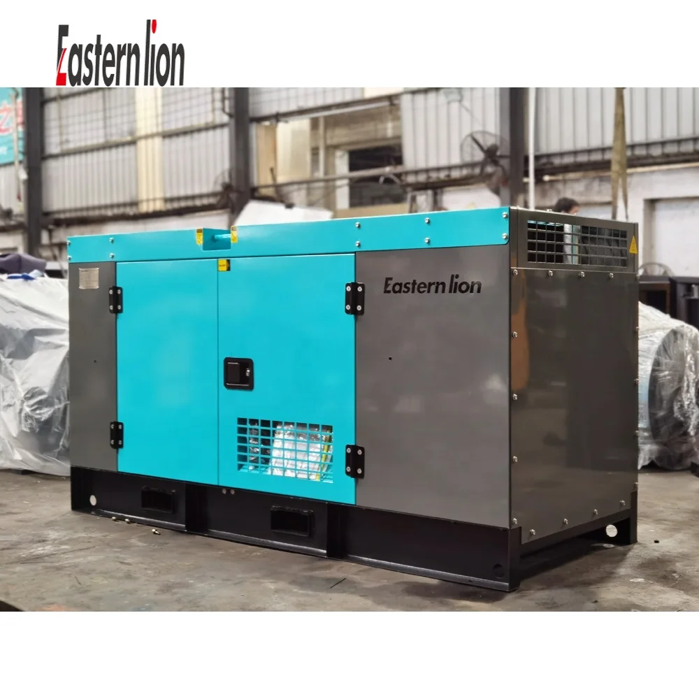 Приведенный в действие perkinss 16KW 24KW с новым дизайном 3 фазы 380V 400V бесщеточный генератор переменного тока водный охладительный тихий дизельный