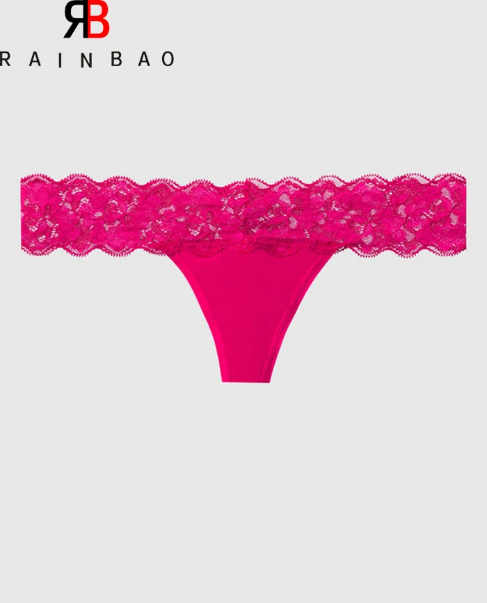 Custom Ladies Panties Thermal Bandage Underwear Women Luxury Lace Seamless Lingerie G string Thong