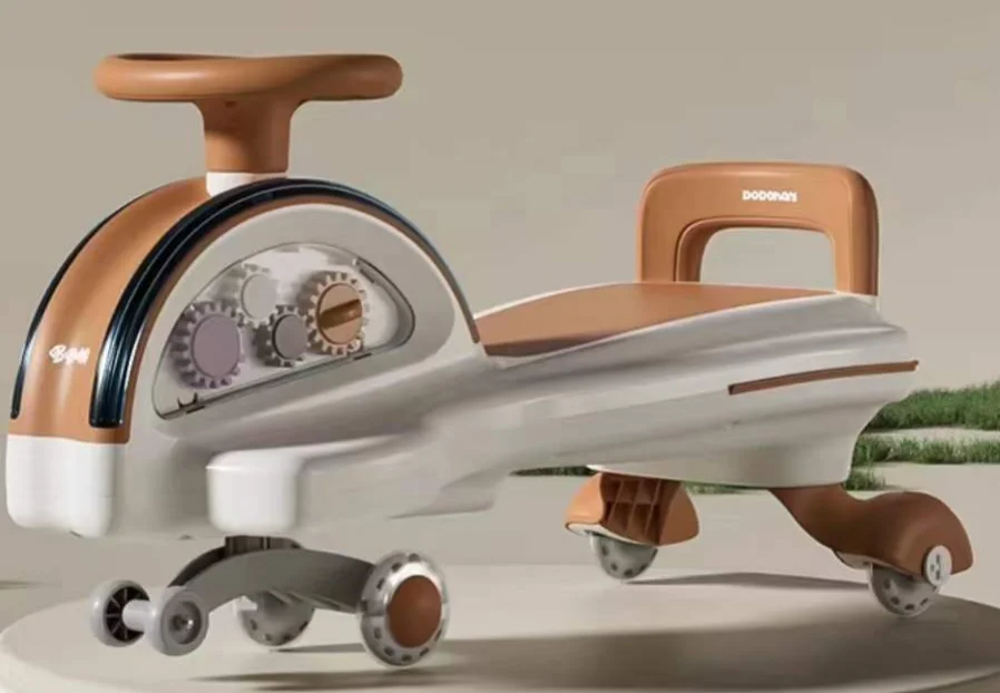 Baby indoor and out door play toys twist car / Ride on toys with light and music