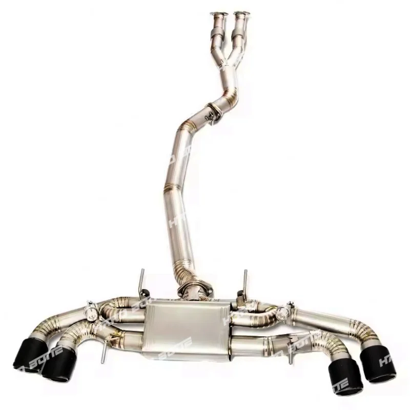 Exhaust Muffler Titanium Pipe For NISSAN GTR/GT-R R34/R35 3.8TT 2008-2023 Auto Car Parts Catback Exhaust System With Y pipe