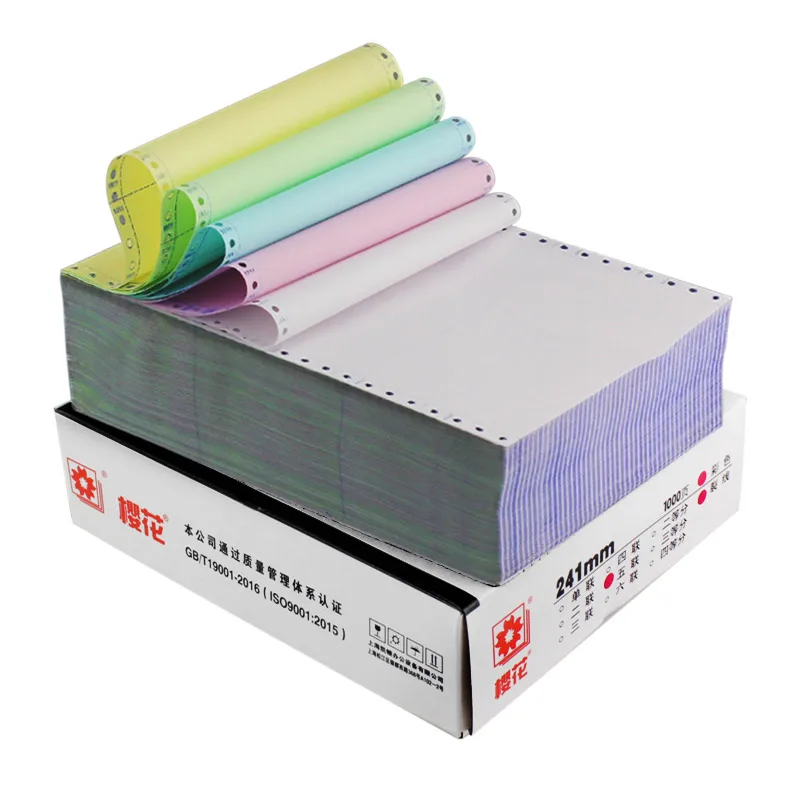 A4 carbonless copy computer paper 1-6ply computer paper computer printer paper