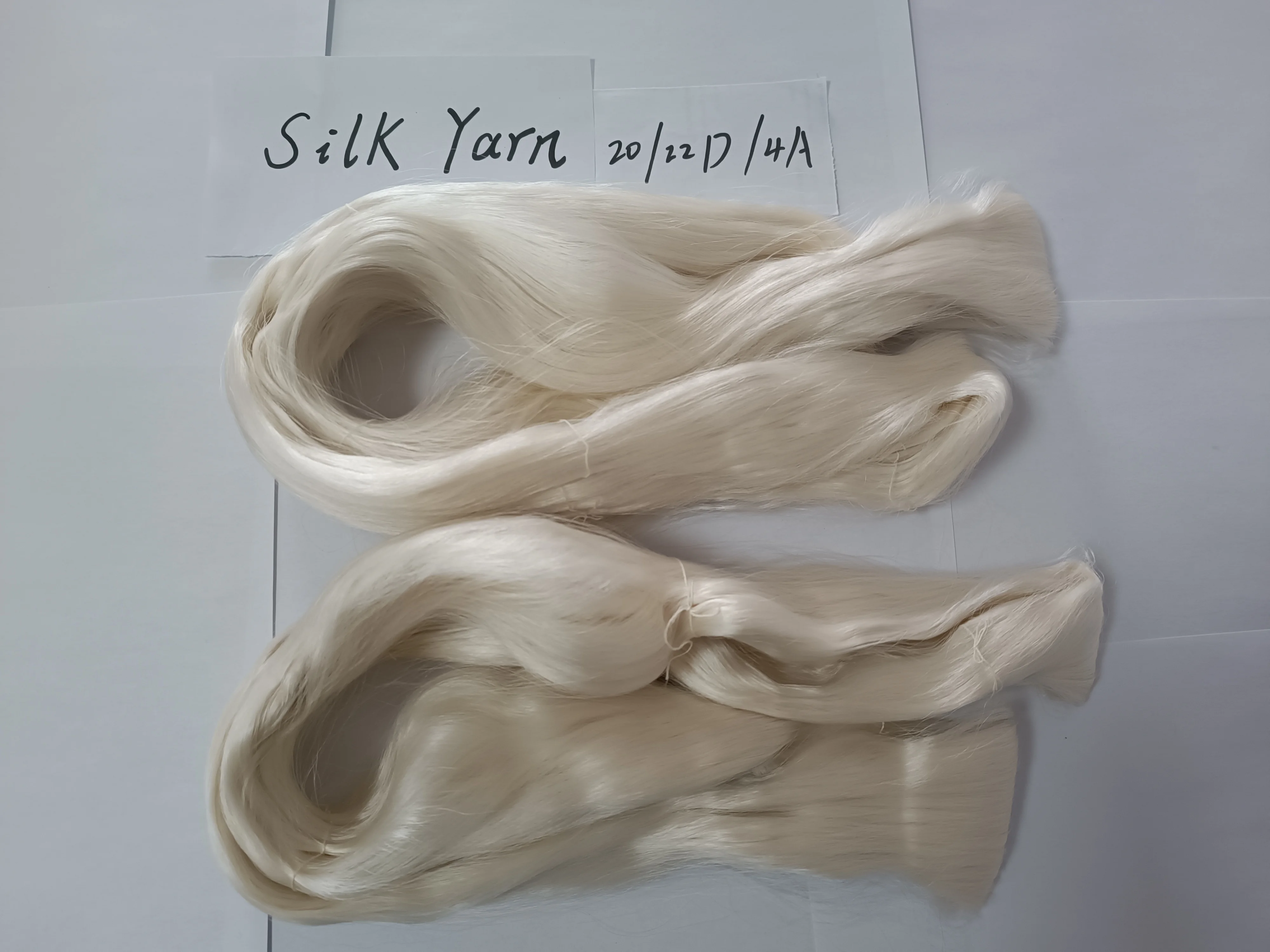 Pure Silk Yarn 100% Mulberry Silk Tube Yarn Various Colors Available