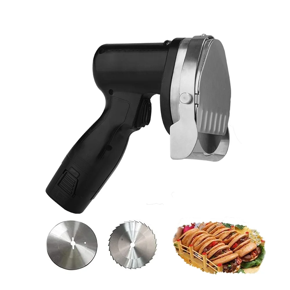JXB-New Cordless Electric Shawarma Slicer Roast Meat Knife Electric Kebab Knife Machine
