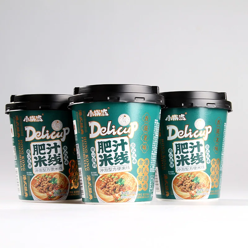 OEM Factory Price Easy Cook Instant rice Noodle Vermicelli with sour sweet spicy flavor