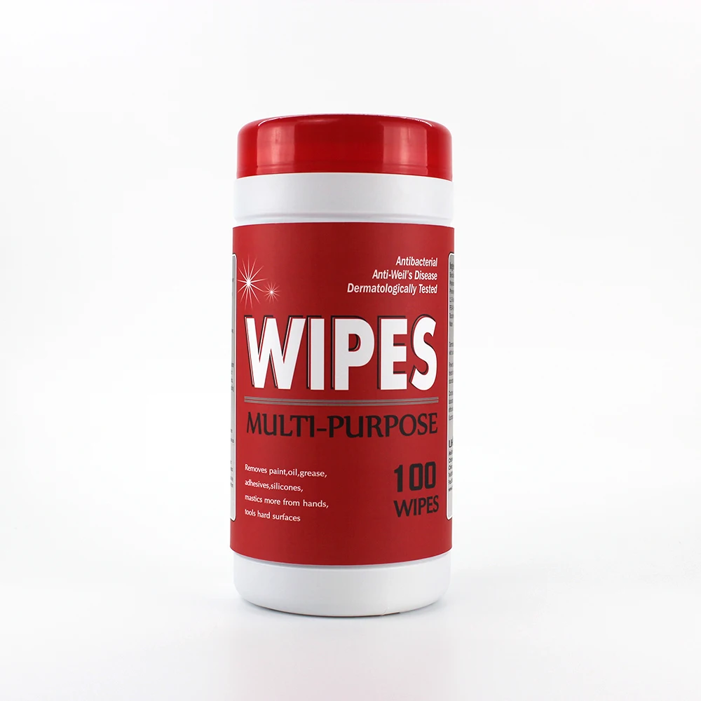 Disposable woodpulp  polyester  viscose nonwoven spunlace cleaning perforated  barrel wet wipes roll  dry canister wipes